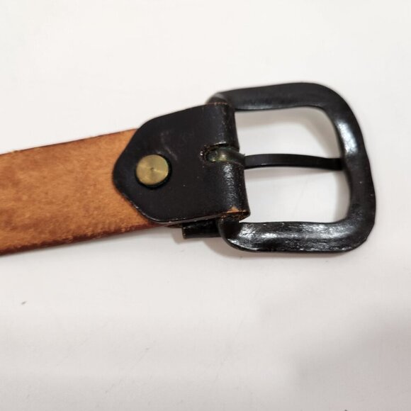 Mens Leather Belt Southwest Navajo Style 42" - Picture 8 of 10